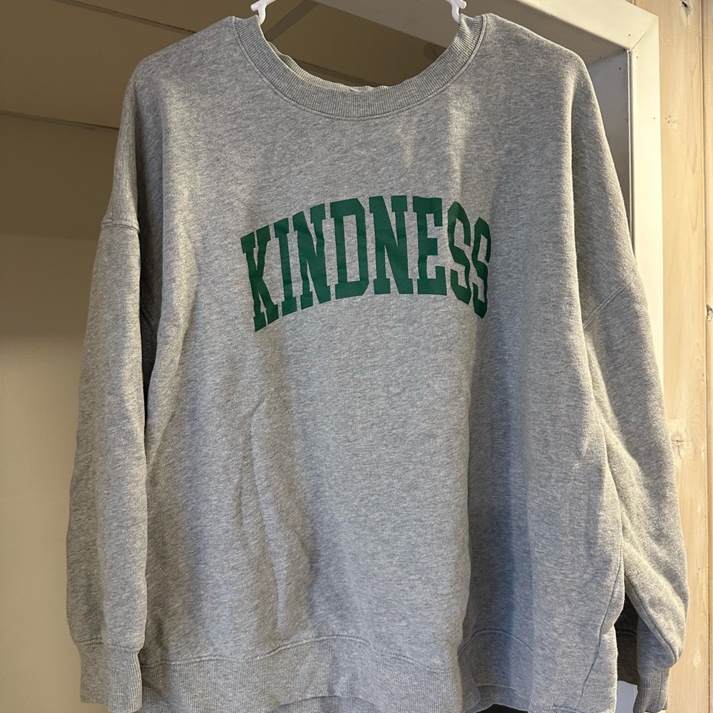Gray Kindness Swearshirt